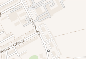 Kabelíkova v obci Přerov - mapa ulice