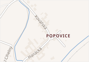 Kovářská v obci Přerov - mapa ulice
