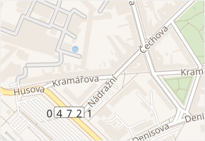 Kramářova v obci Přerov - mapa ulice