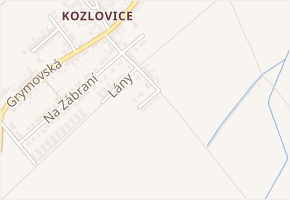 Květná v obci Přerov - mapa ulice