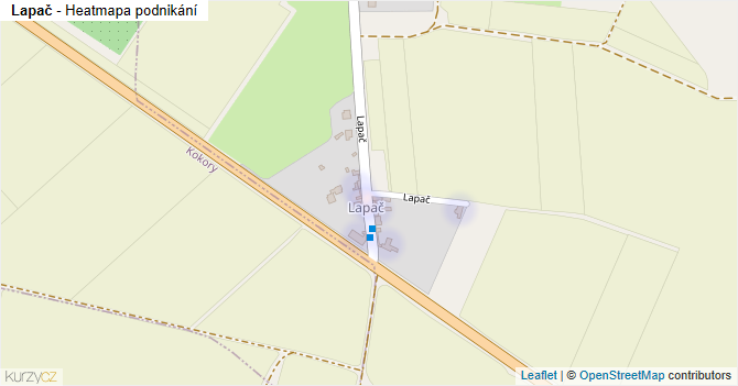 Lapač - mapa podnikání