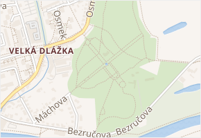 Michalov v obci Přerov - mapa ulice