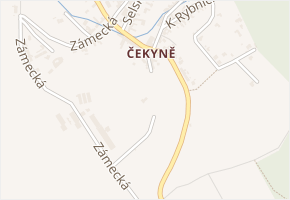 Nad Úvozem v obci Přerov - mapa ulice