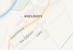 Tučínská v obci Přerov - mapa ulice