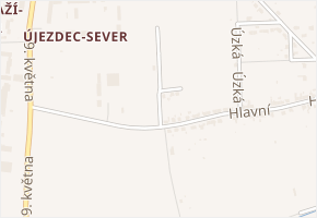 U spojů v obci Přerov - mapa ulice