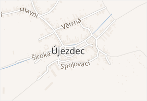 U studynky v obci Přerov - mapa ulice