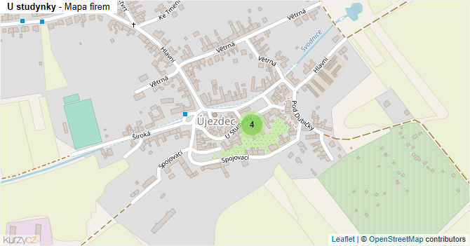 U studynky - mapa firem