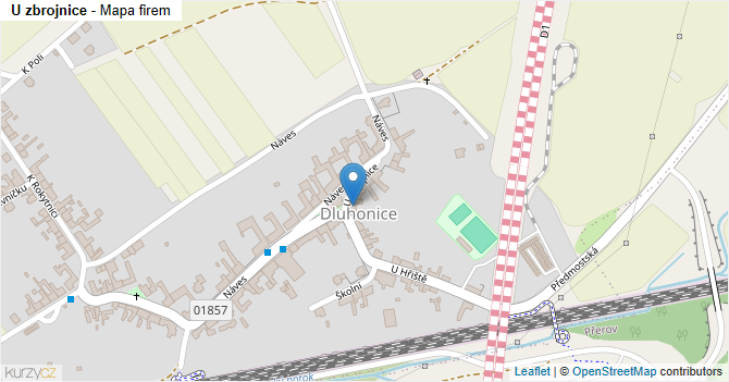 U zbrojnice - mapa firem