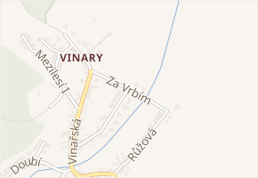 Za Vrbím v obci Přerov - mapa ulice