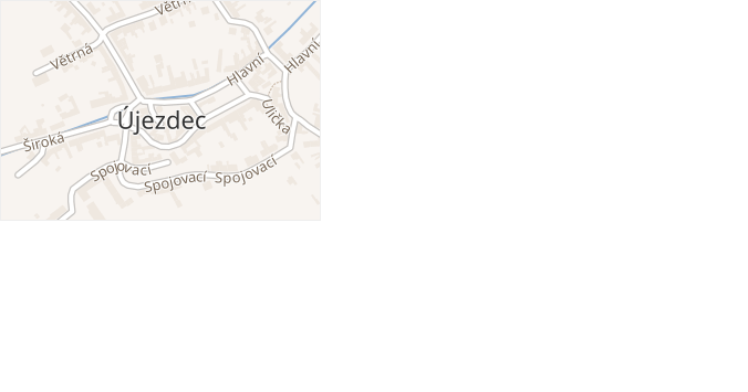 Zahrádky v obci Přerov - mapa ulice