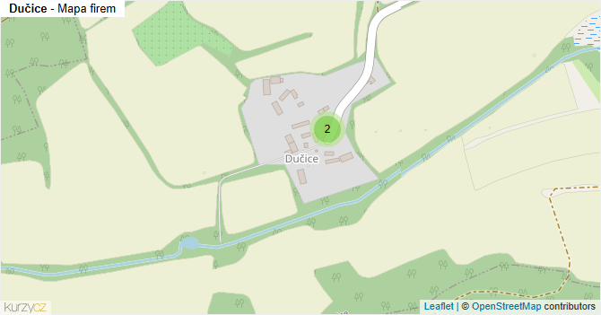 Dučice - mapa firem