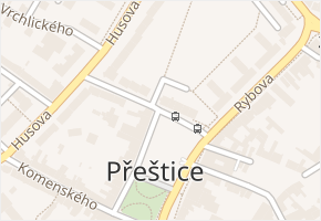 Červenkova v obci Přeštice - mapa ulice
