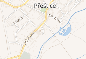 Třebízského v obci Přeštice - mapa ulice