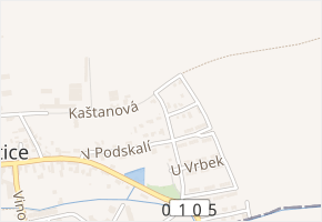 Nohavice v obci Přezletice - mapa ulice