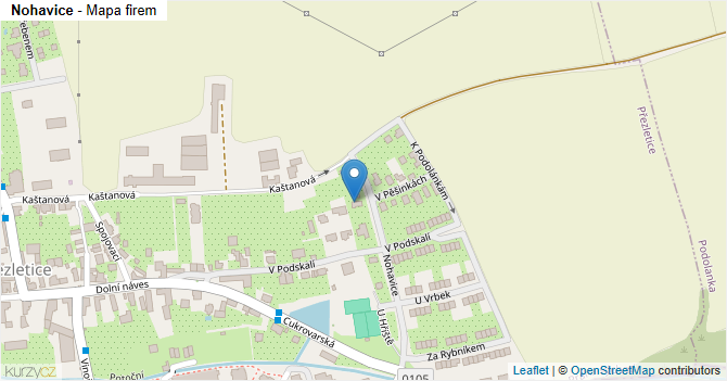 Nohavice - mapa firem