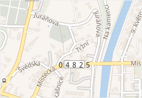 Křivá v obci Příbor - mapa ulice