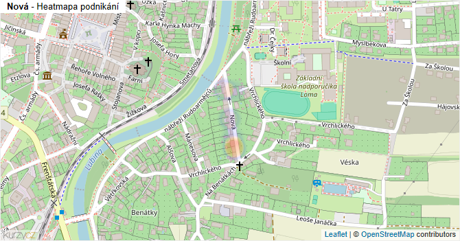 Nová - mapa podnikání