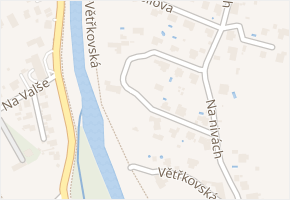 Pod Haškovcem v obci Příbor - mapa ulice