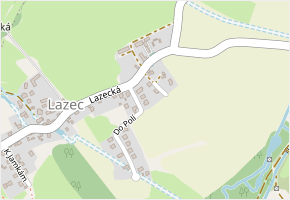 Do Polí v obci Příbram - mapa ulice