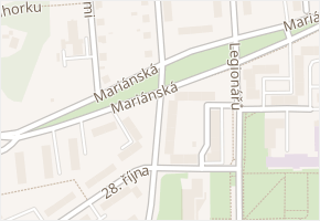 Havlíčkova v obci Příbram - mapa ulice
