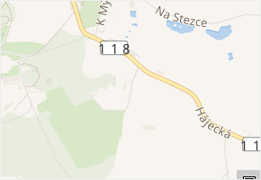 K Rozhledně v obci Příbram - mapa ulice
