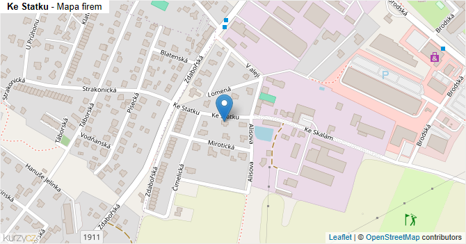 Ke Statku - mapa firem