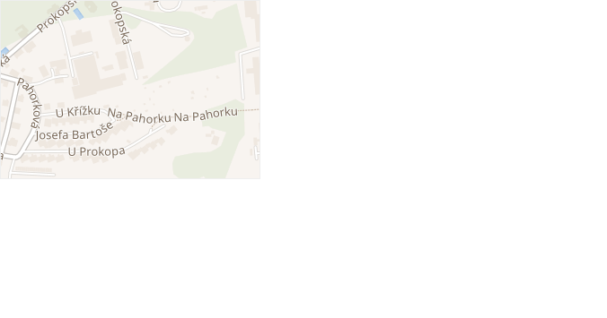 Prokopská v obci Příbram - mapa ulice