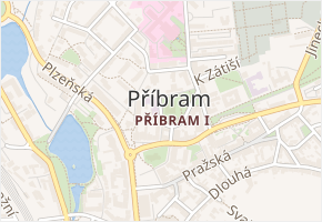 Schovaná v obci Příbram - mapa ulice