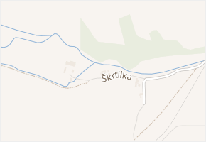 Škrtilka v obci Příbram - mapa ulice