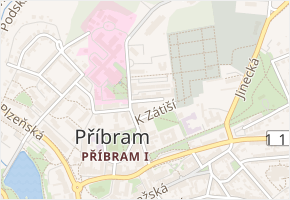 Sokolská v obci Příbram - mapa ulice