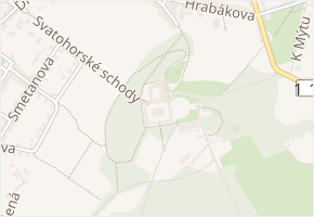 Svatá Hora v obci Příbram - mapa ulice