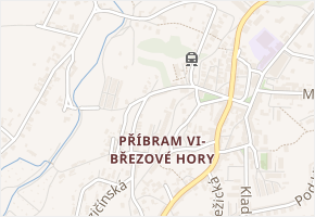 Třemošenská v obci Příbram - mapa ulice