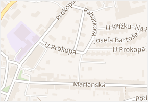 Václava Šáry v obci Příbram - mapa ulice