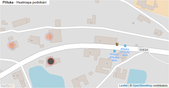Příluka - mapa podnikání