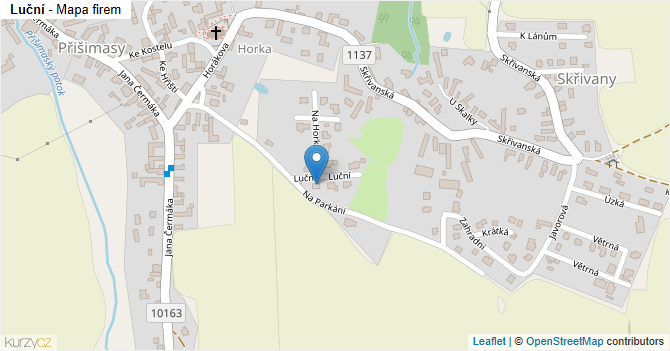 Luční - mapa firem