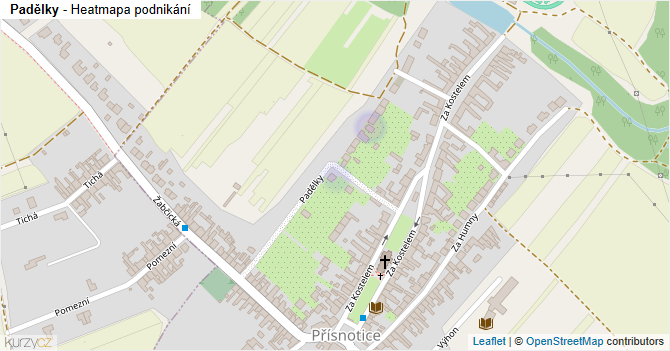 Padělky - mapa podnikání