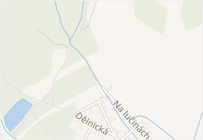 Pivoňková v obci Proboštov - mapa ulice