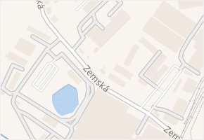 Zemská v obci Proboštov - mapa ulice