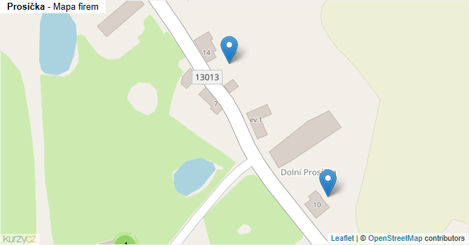 Prosíčka - mapa firem