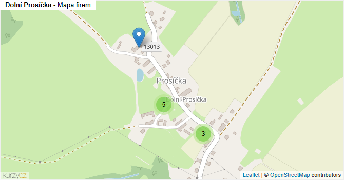 Dolní Prosíčka - mapa firem