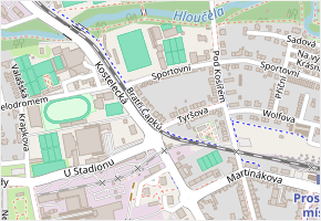 Bratří Čapků v obci Prostějov - mapa ulice