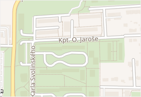 Jana Zrzavého v obci Prostějov - mapa ulice