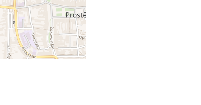 Knihařská v obci Prostějov - mapa ulice