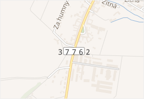 Ořechová v obci Prostějov - mapa ulice