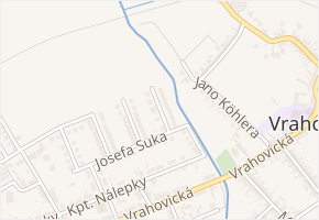 Otakara Ostrčila v obci Prostějov - mapa ulice