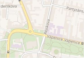 Přikrylovo nám. v obci Prostějov - mapa ulice