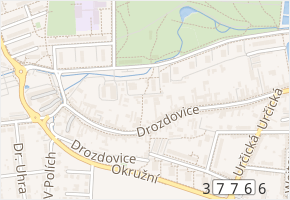 Průchozí v obci Prostějov - mapa ulice