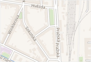 Rozhonova v obci Prostějov - mapa ulice