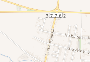 Šeříková v obci Prostějov - mapa ulice