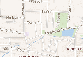 Slunečná v obci Prostějov - mapa ulice